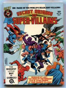 The Best Of DC Digest #10 1980 - Secret Origins Of Super-villains