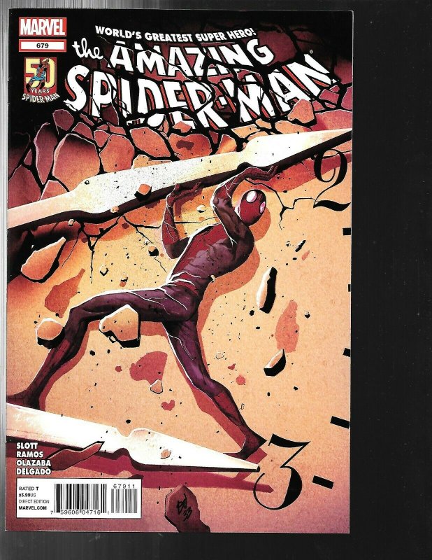 12 Comics Spiderman # 677 678 679 679.1 680 681 682 683 684 685 686 687 J449