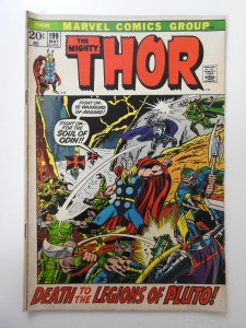 Thor #199 (1972) VG Condition! Moisture stain