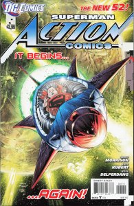 Action Comics #5 (2012) Superman