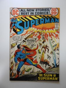 Superman #255 (1972) FN/VF condition