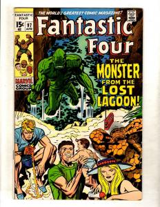 Fantastic Four # 97 VF/NM Marvel Comic Book Dr. Doom Human Torch Thing Hulk FM3