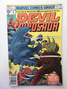 Devil Dinosaur #3 (1978) VG+ Condition! Moisture wrinkle