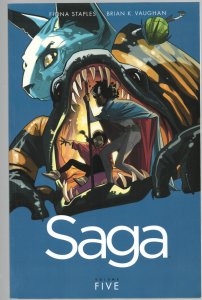 Saga TBP Volume 5 Image Comics Vaughan and Staples