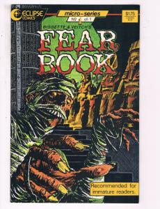 Fear Book #1 NM Eclipse Comics Comic Book 1986 DE27