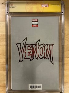 Venom #1 Crain Cover A (2018) CGCSS 9.8 Signed by Clayton Crain