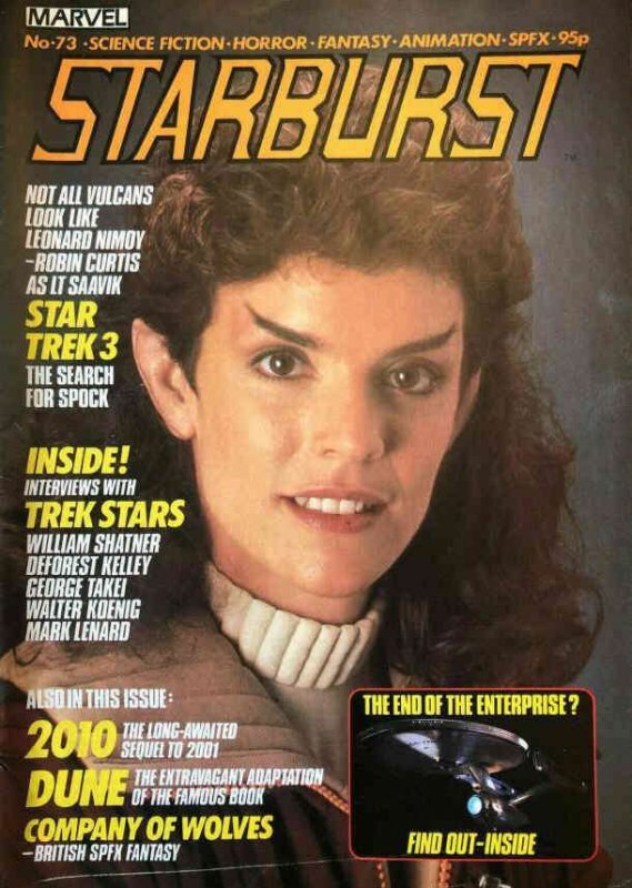 Starburst #73 FN ; Marvel | Star Trek 3