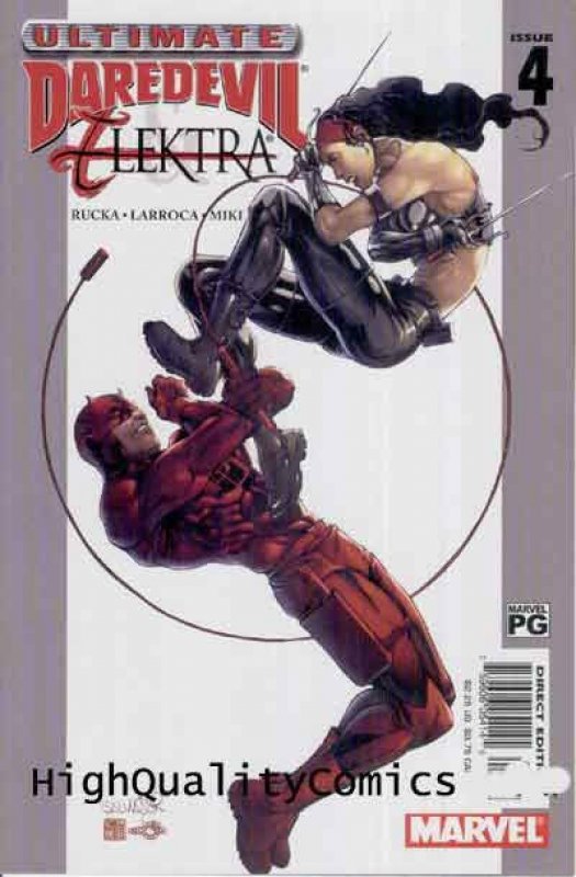 ULTIMATE DAREDEVIL & ELEKTRA #1 VF+, 2 3 4, NM, Rucka, Sai, Femme, 1-4 set