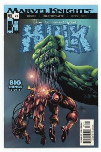 Incredible Hulk #73 (2000 v2) Bruce Jones Iron Man NM