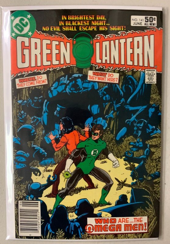 Green Lantern #141 Newsstand DC 2nd Series (7.0 FN/VF) 1st app. Omega Men (1981)
