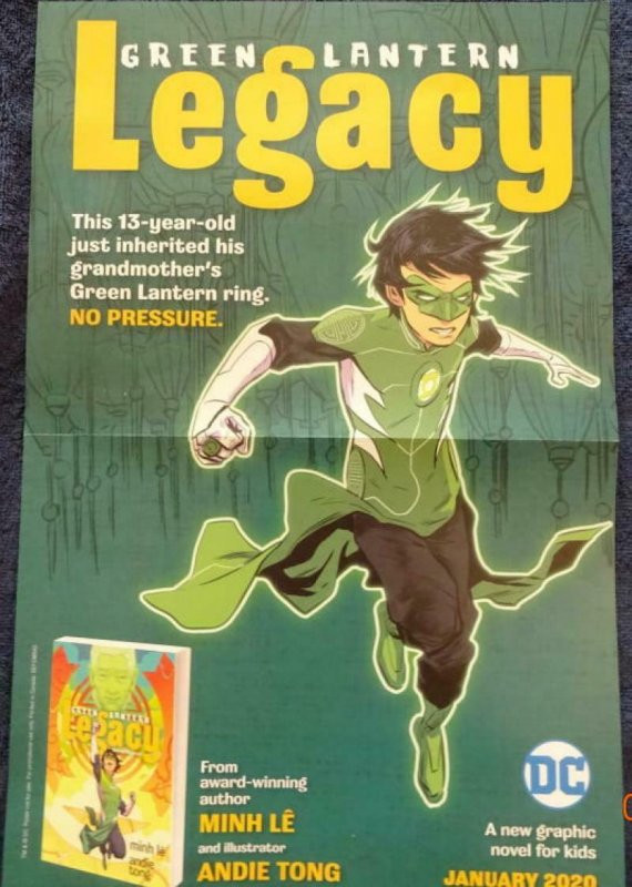 GREEN LANTERN LEGACY Promo Poster, 11 x 17, 2020, DC Unused more in our store 55