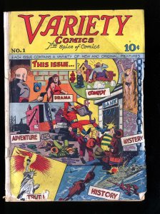 Variety Comics #1 GD- 1.8