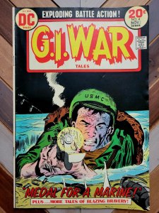G.I. WAR TALES #4 VG 4.0 (DC 1973) Final Issue / Joe Kubert Cover + Mort Drucker