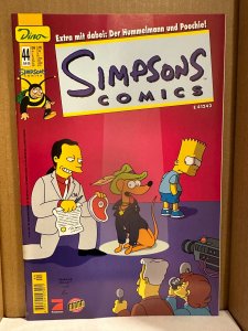 Simpsons Comics #44 VF/VF+ HTF GERMAN Edition (2000) Dino Comics