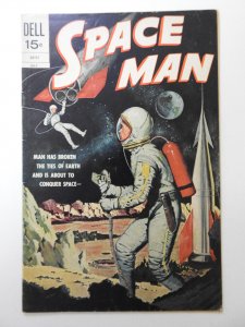 Space Man #9 (1972) Beautiful Painted Cover! Sharp VG/Fine Condition!