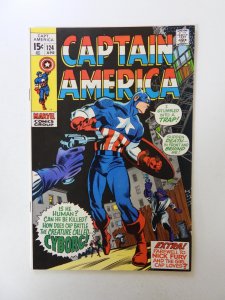 Captain America #124  (1970) VF condition