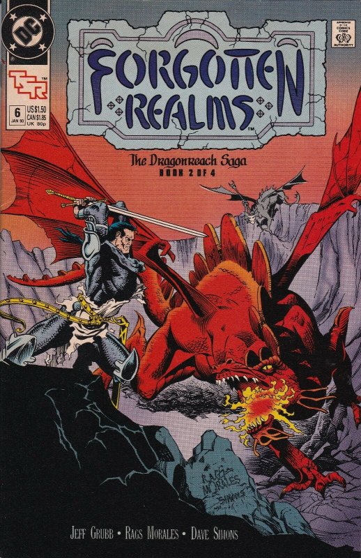 DC Comics! Forgotten Realms! The Dragonreach Saga! Part 2 of 4! Issue 6!