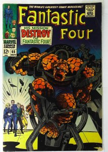 Fantastic Four (1961 series)  #68, Fine- (Actual scan)