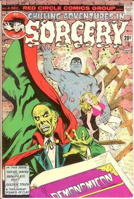 CHILLING ADVENTURES IN SORCERY 4 VF Dec. 1973 COMICS BOOK