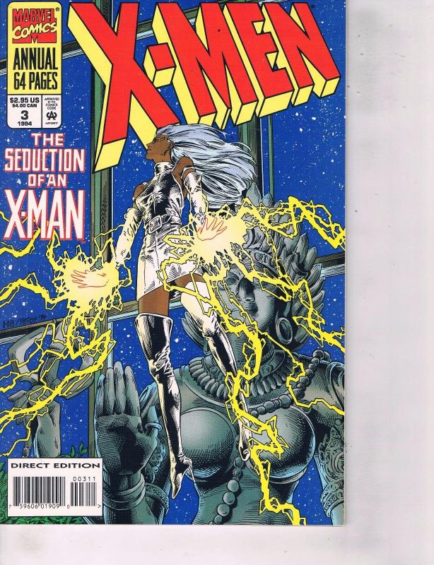 Lot Of 2 Marvel Comic Books Annual X-men '92 #1 and '94 #3 ON6