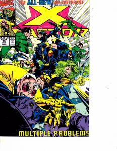 Lot Of 2 Marvel Comic Books X Factor #73 and #72 ON2