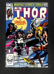Thor #333 Dracula and Doctor Strange Appearance!