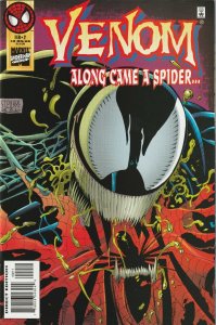 Venom: Along Came A Spider # 2 Cover A NM Marvel 1996 2nd App Hybrid Spider