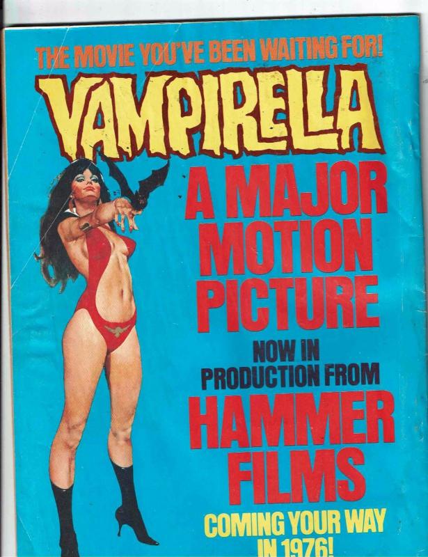 Vampirella # 48 VG Comic Book Warren Magazine Vampire Monster Horror Fear J143