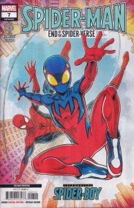 Spider-Man (2022) #7 NM 1st Appearance Spider-Boy Second Printing Variant Cover