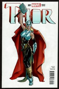 Thor #1 Female Thor, 1:25 Sara Pichelli Variant Cover (Dec 2014 Marvel)  9.4 NM