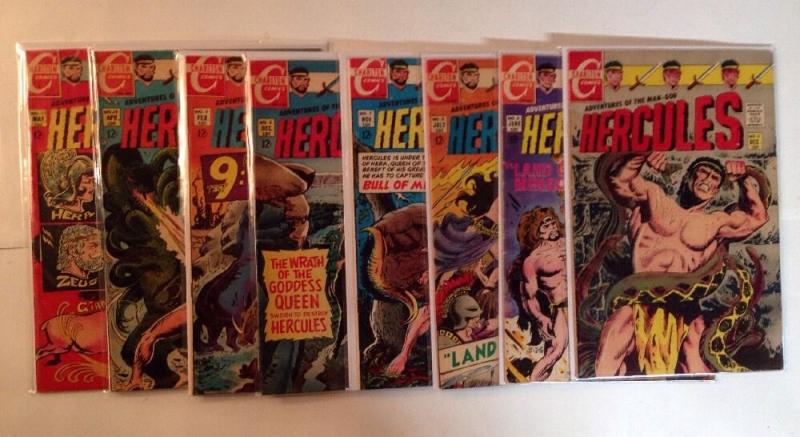 Hercules 2 4 5 7 8 9 10 11 4.0-5.0 Range Lot Set Run