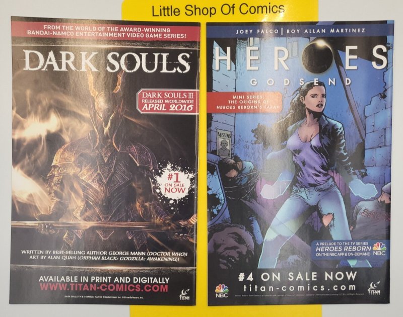 Vikings Godhead #1 2 3 4 1-4  Set Cover B Photo Variant 2016 Titan Comics