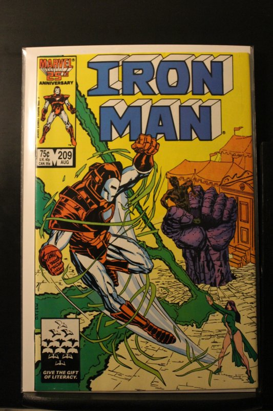 Iron Man #209 Direct Edition (1986)