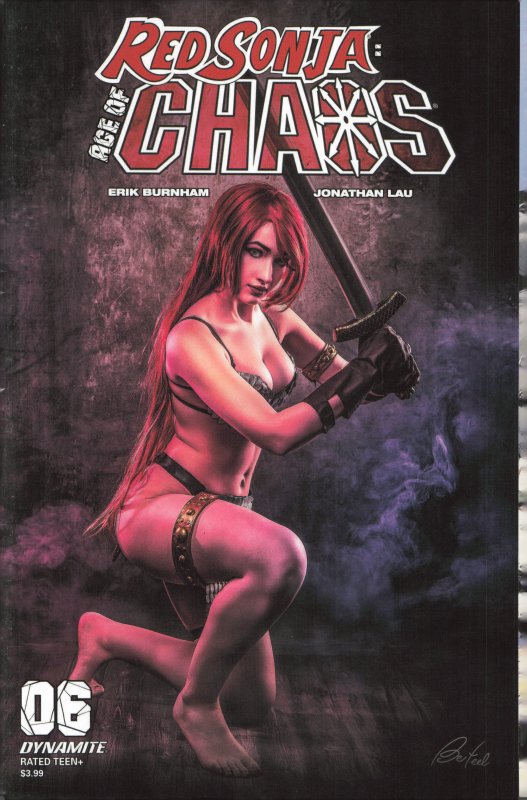 Red Sonja: Age of Chaos #6 Cover E (2020) Red Sonja