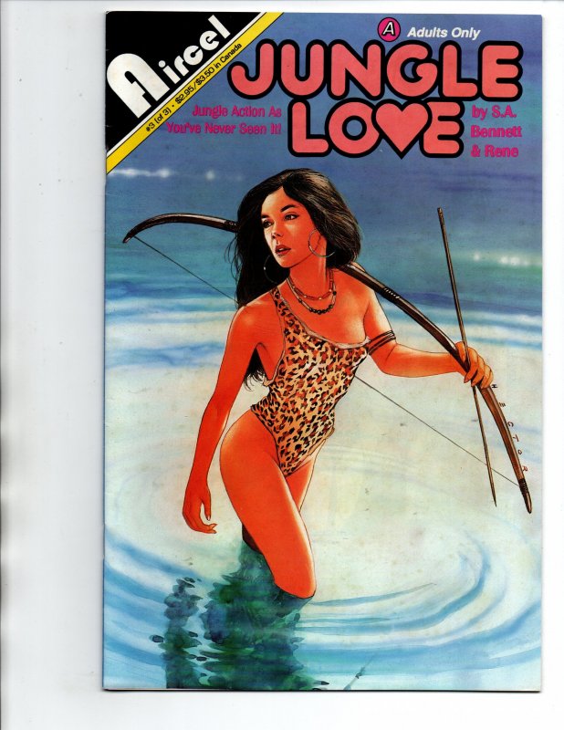 Jungle Love #1 2 & 3 - Aircel - 1991 - VF/NM