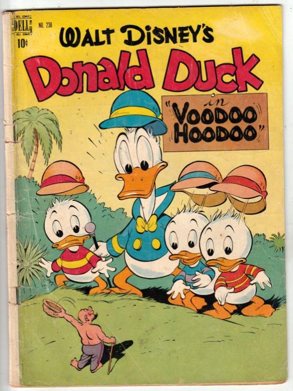 Four Color #238 (Aug-49) VG High-Grade Donald Duck, Huey, Dewey, Louie, Uncle...