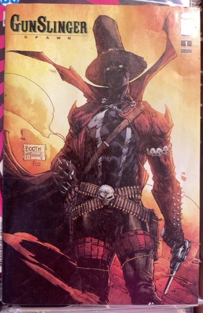 Gunslinger Spawn #1 (2021) VF small crease on back, pressure points bottom rear