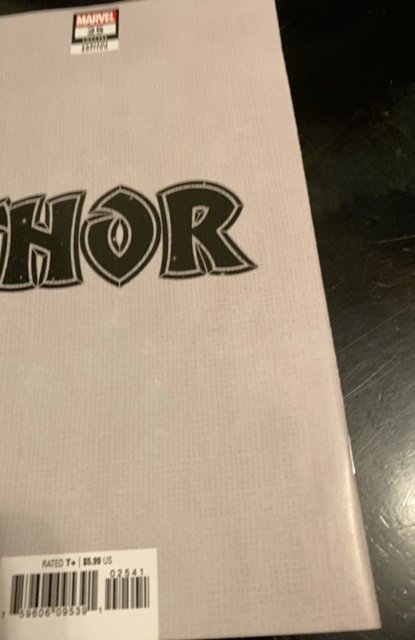 THOR #25 (Marvel Comics 2022) -- J Scott Campbell 1:100 VIRGIN Variant