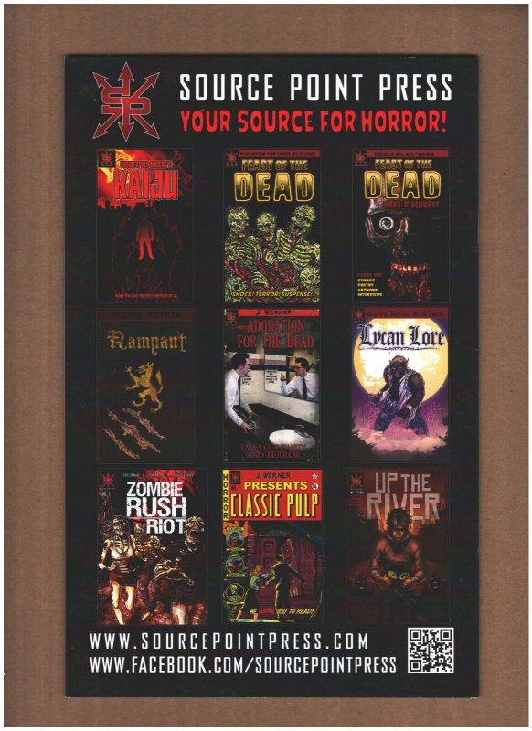 Up The River #1 Sourcepoint Press Horror 2013 Signed Stephen Sharar