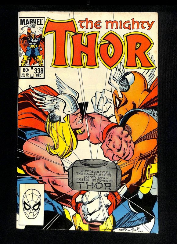 Thor #338 2nd Beta Ray Bill!