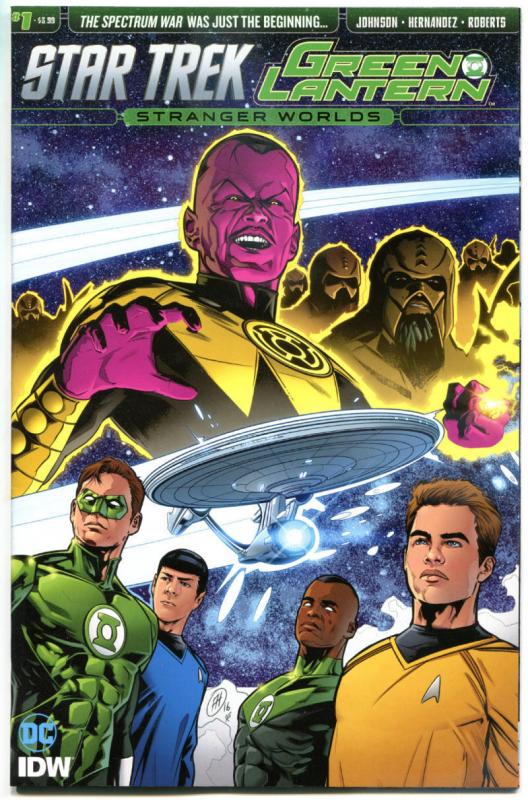 STAR TREK GREEN LANTERN #1 2 3 4 5 6 A, NM, Spock, Kirk, Stranger, 2016, 1-6 set