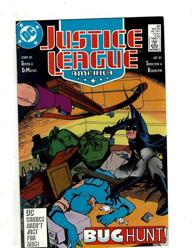 12 Justice League America DC Comics # 2 10 13 14 21 22 23 26 27 28 29 30 HG3