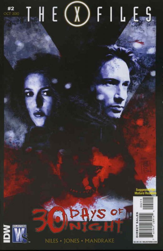 X-Files/30 Days Of Night #2 VF/NM ; WildStorm | Steve Niles