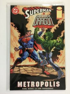 Superman and Savage Dragon Meropolis #1 8.0 VF (1999)