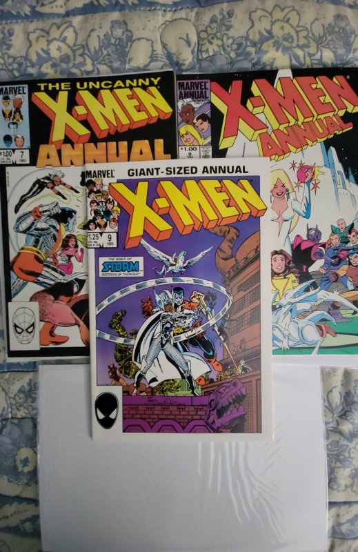 X-MEN Annuals #7,8, & 9!