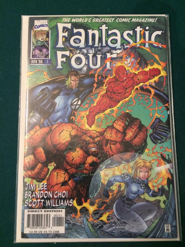 Fantastic Four #1 vol 2 Heroes Reborn NM-M