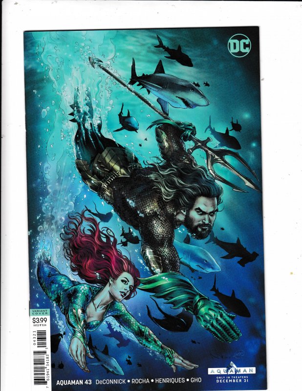 AQUAMAN#1 FN/VF   VARIANT MOVIE  CVR.   DC COMICS Save on shipping