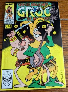 Sergio Aragones Groo The Wanderer 5 Comic Lot Marvel Comics All Very High Grade! 