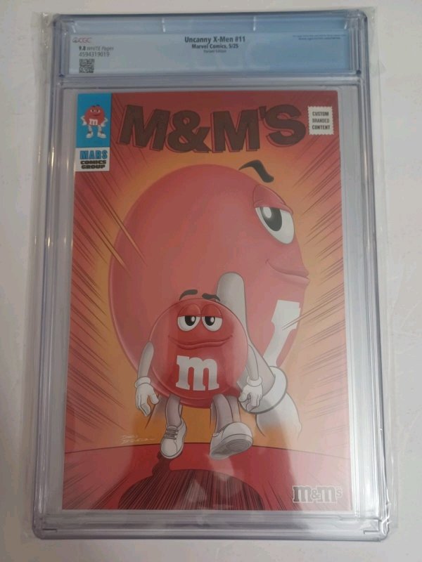 Uncanny X-Men #11 Peach Momoko Variant - Rogue - 2025 - CGC 9.8