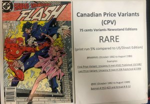 Flash (1987) # 2 (NM) Canadian Price Variant (CPV) !